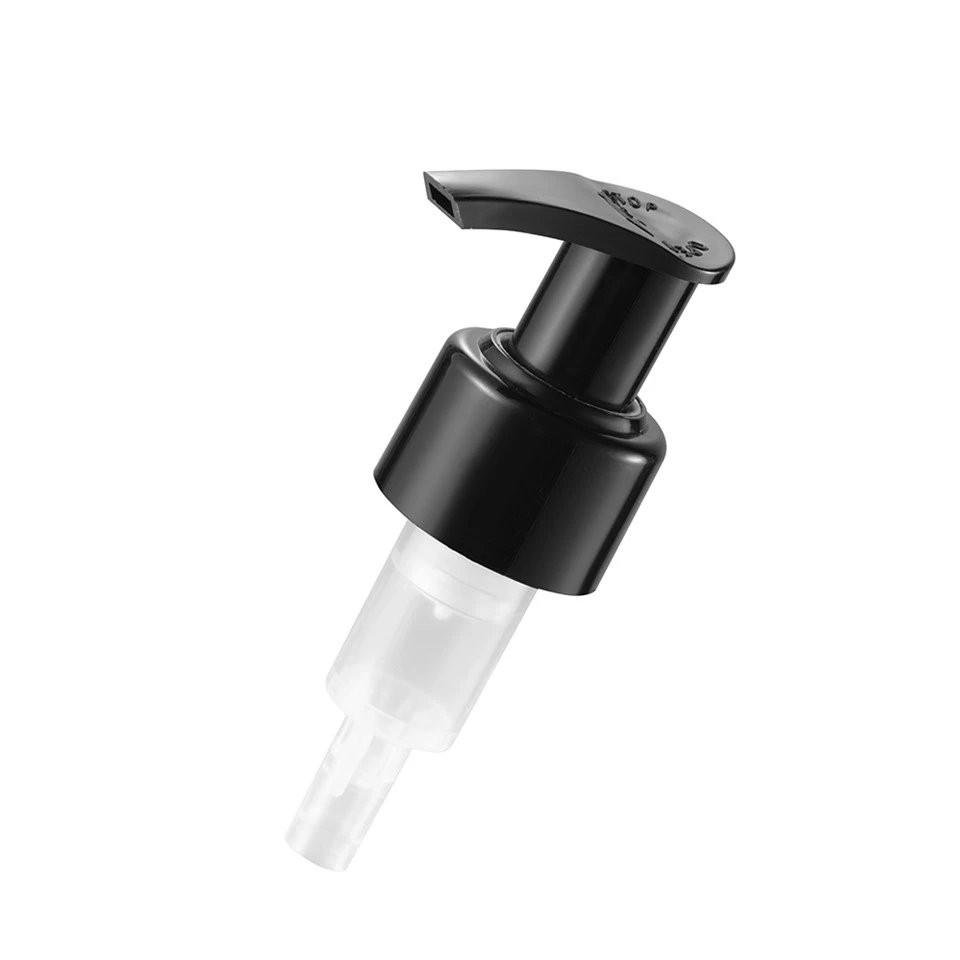Pompe à savon pour les mains noire